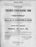 Heathfield Farm Sale